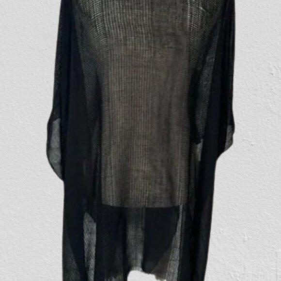 Sonoma Black Shawl Coverup Cardigan Wrap. Pre-loved in Good Condition - Picture 5 of 16